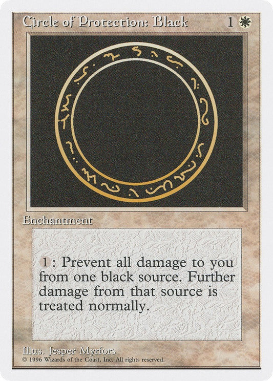 Circle of Protection: Black [2PS - N/A]