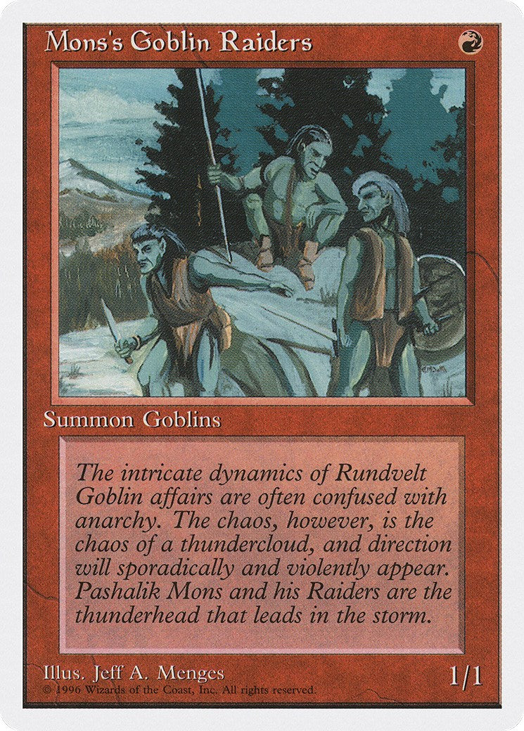 Mons's Goblin Raiders [2PS - N/A]