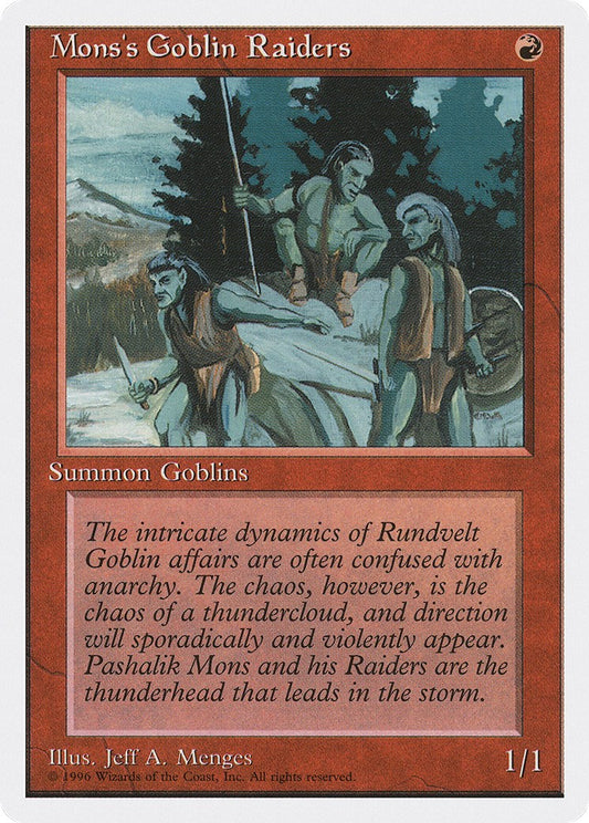 Mons's Goblin Raiders [2PS - N/A]