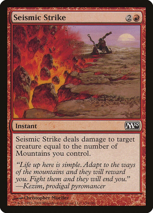 Seismic Strike [M10 - 154]