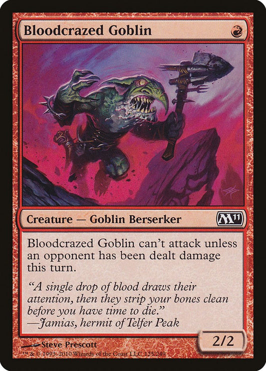 Bloodcrazed Goblin [M11 - 125]