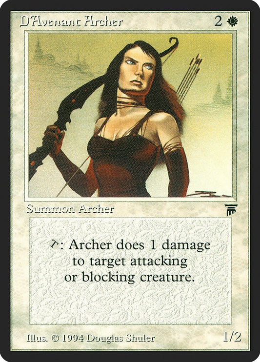 D'Avenant Archer [LEG - N/A]