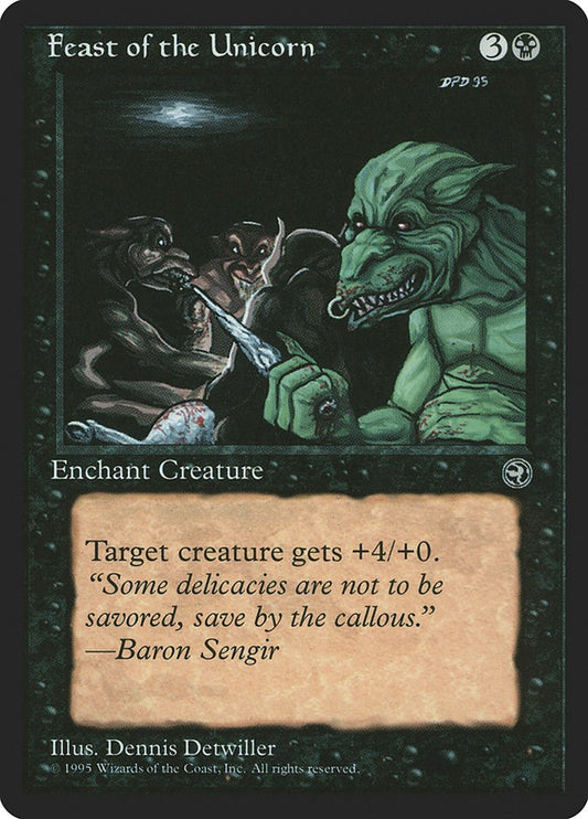 Feast of the Unicorn [HML - N/A]