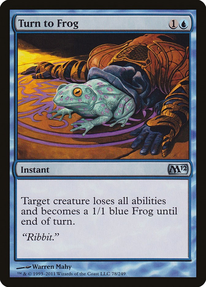 Turn to Frog [M12 - 78]