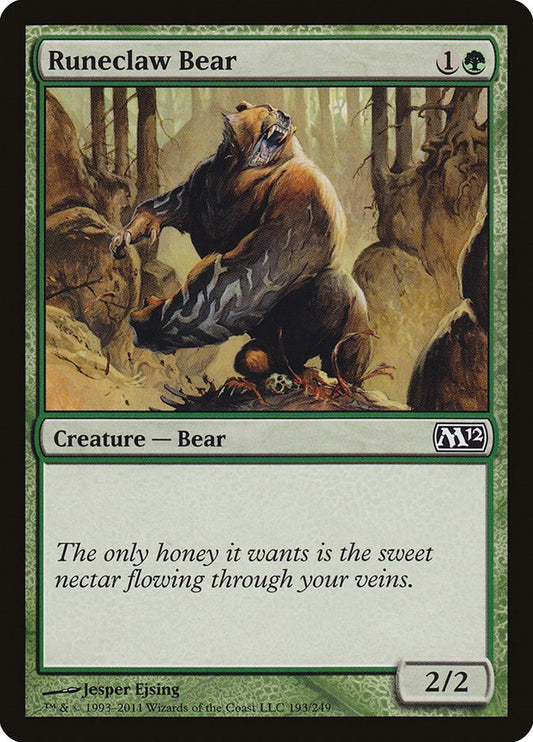 Runeclaw Bear [M12 - 193]