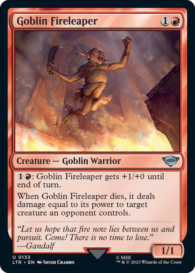 Goblin Fireleaper [LTR - 133]