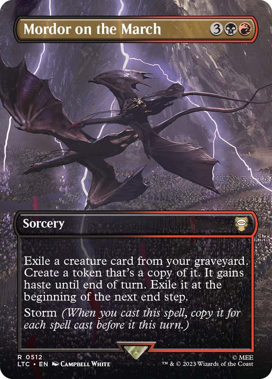 Mordor on the March (Borderless) [LTC - 512]