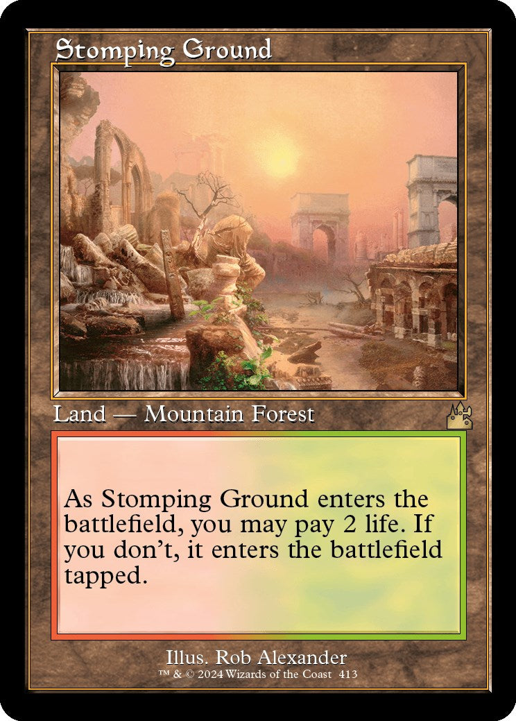 Stomping Ground (Retro Frame) [RVR - 413]