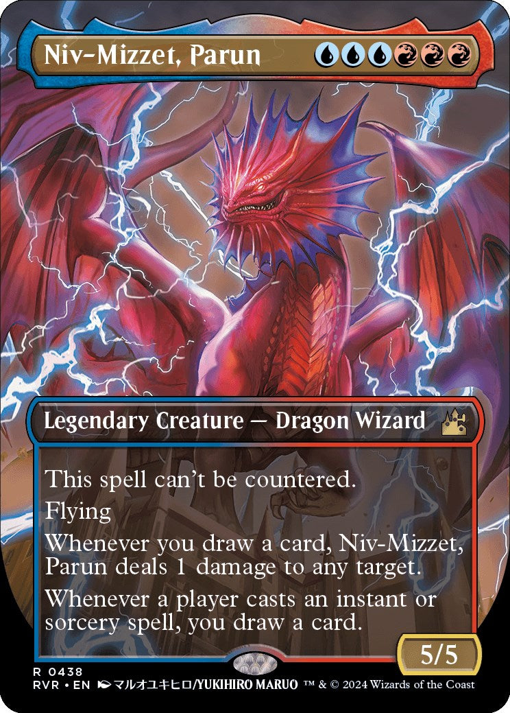 Niv-Mizzet, Parun (Anime Borderless) [RVR - 438]
