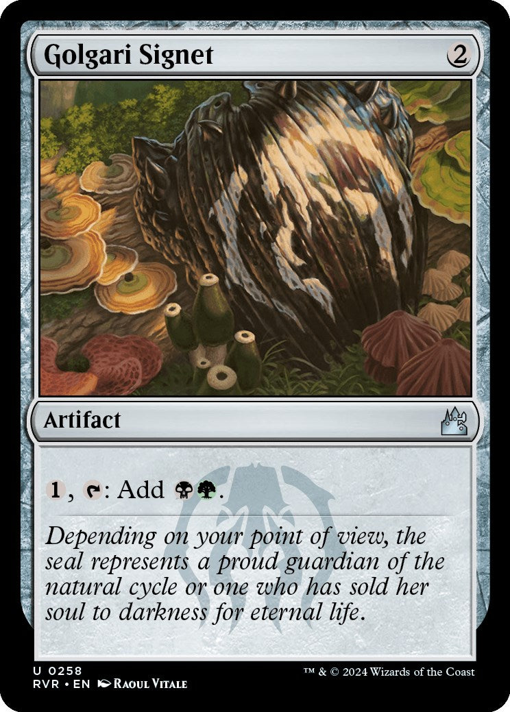Golgari Signet [RVR - 258]