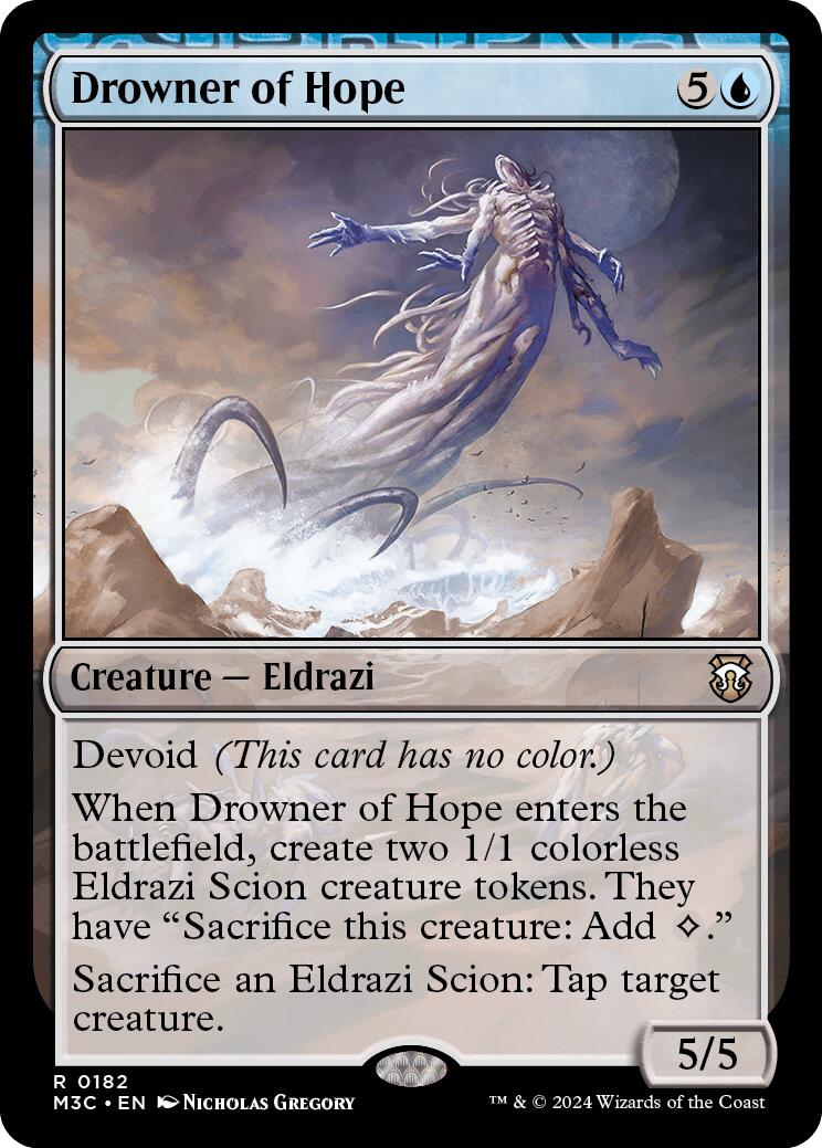 Drowner of Hope (Ripple Foil) [M3C - 182]