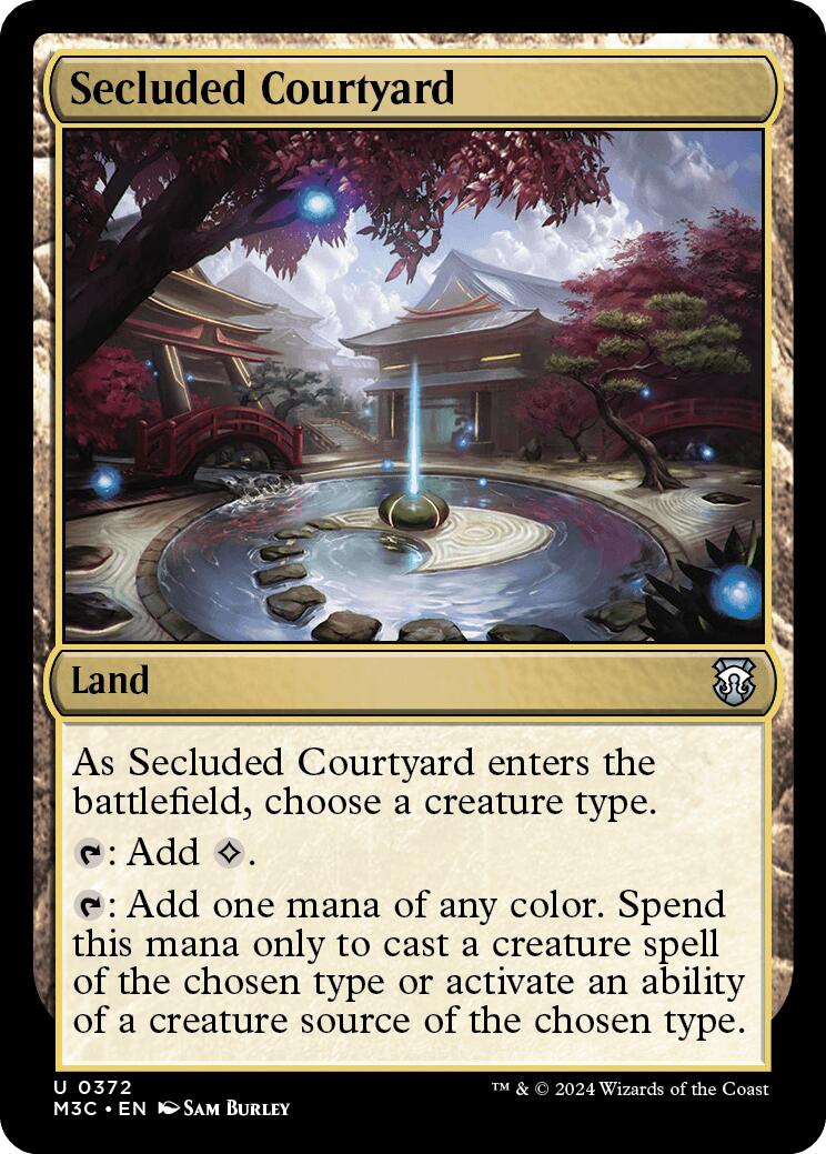 Secluded Courtyard [M3C - 372]