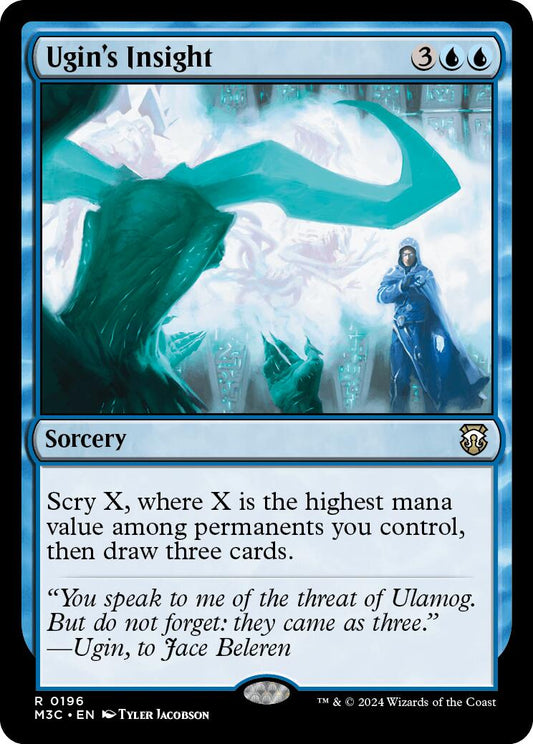 Ugin's Insight (Ripple Foil) [M3C - 196]