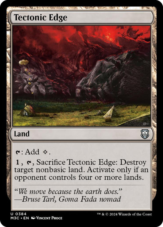 Tectonic Edge (Ripple Foil) [M3C - 384]