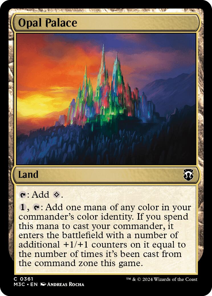 Opal Palace (Ripple Foil) [M3C - 361]