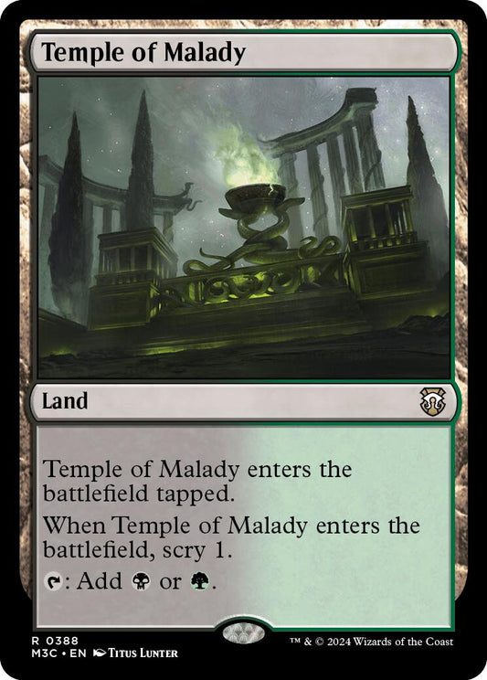 Temple of Malady (Ripple Foil) [M3C - 388]