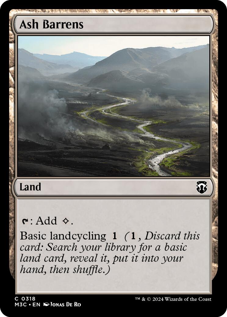 Ash Barrens (Ripple Foil) [M3C - 318]