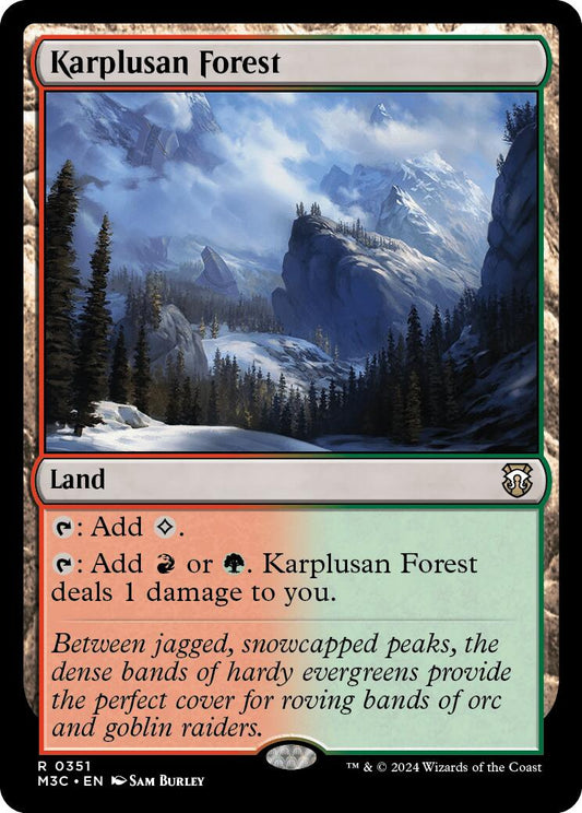 Karplusan Forest (Ripple Foil) [M3C - 351]