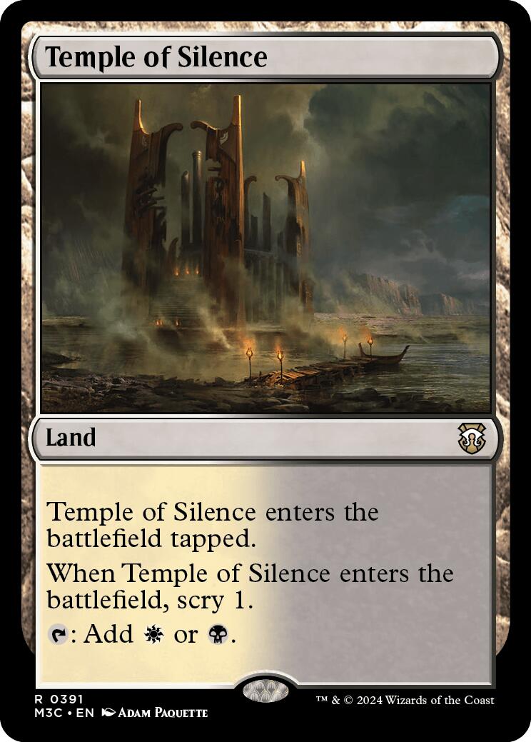 Temple of Silence (Ripple Foil) [M3C - 391]
