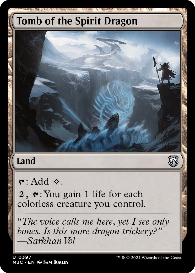 Tomb of the Spirit Dragon (Ripple Foil) [M3C - 397]