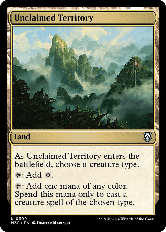Unclaimed Territory (Ripple Foil) [M3C - 399]