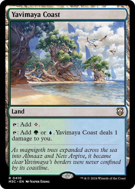 Yavimaya Coast (Ripple Foil) [M3C - 410]