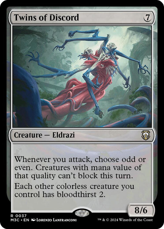 Twins of Discord (Ripple Foil) [M3C - 37]