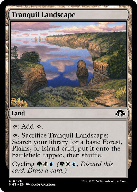 Tranquil Landscape (Ripple Foil) [MH3 - 520]