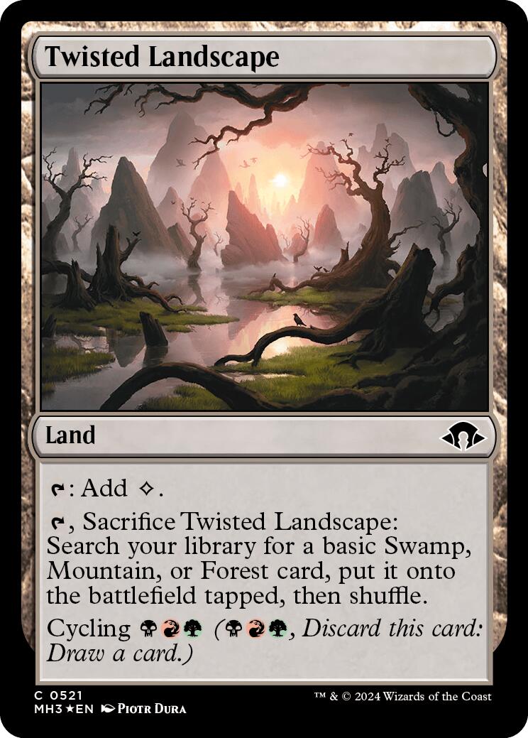Twisted Landscape (Ripple Foil) [MH3 - 521]