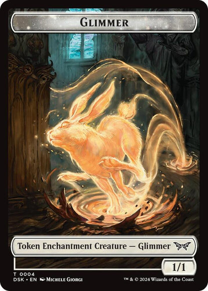 Angel // Glimmer Double-Sided Token (Back)