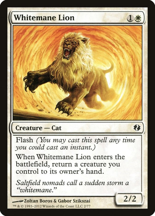 Whitemane Lion [DDI - 2]