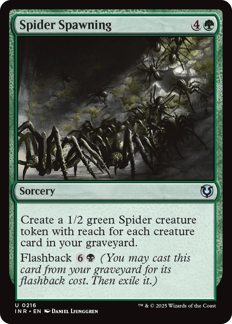 Spider Spawning [INR - 216]