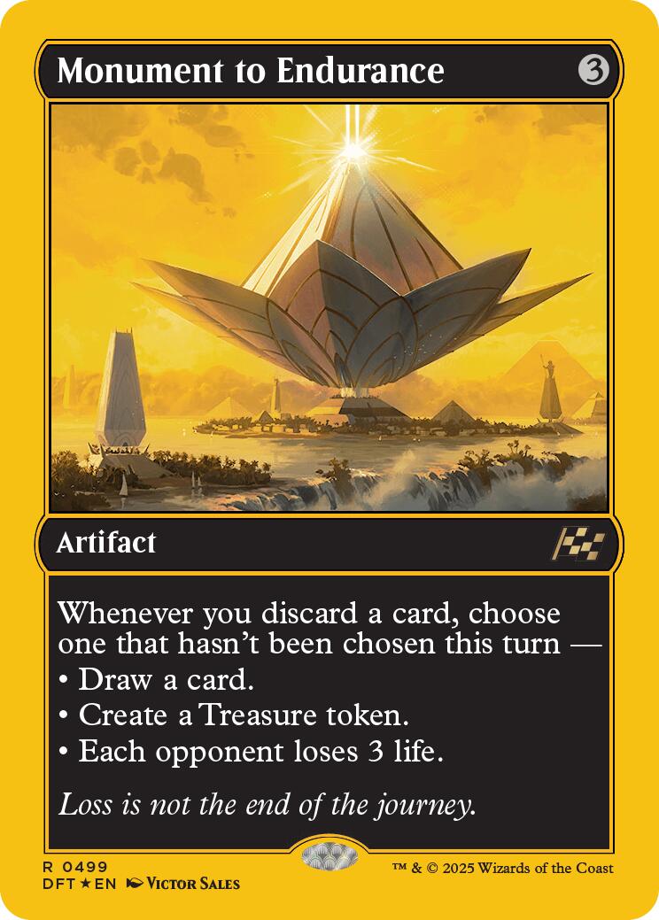 Monument to Endurance (First-Place Foil) [DFT - 499]