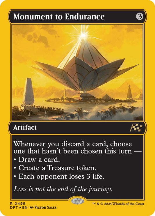 Monument to Endurance (First-Place Foil) [DFT - 499]