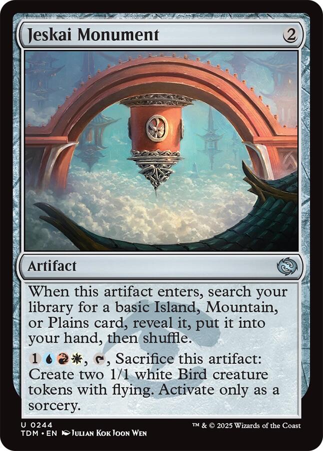 Jeskai Monument [TDM - 244]