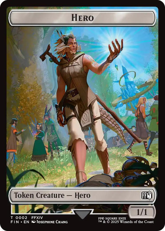 Hero (0002) // Food Double-Sided Token [FIN - 2 // 22]