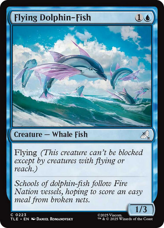 Flying Dolphin-Fish