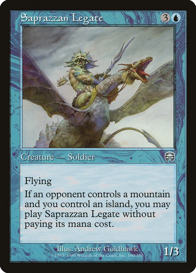 Saprazzan Legate [MMQ - 100]