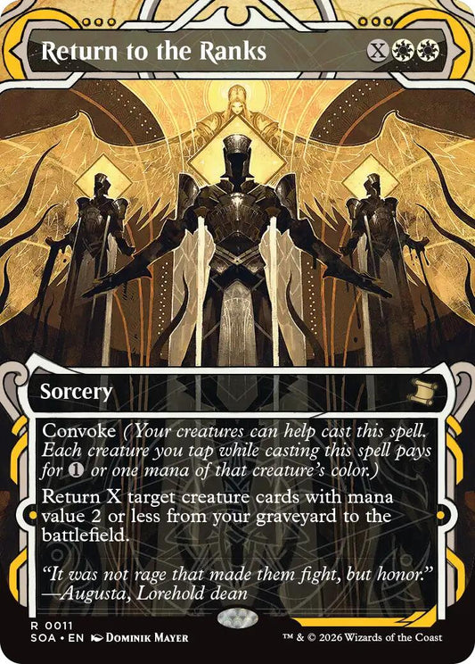 Return to the Ranks