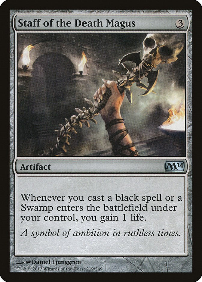 Staff of the Death Magus [M14 - 219]