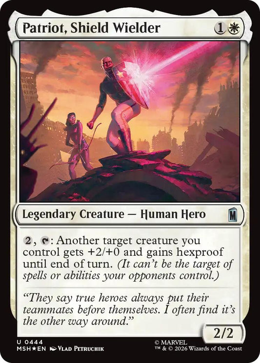 Patriot, Shield Wielder (Surge Foil)