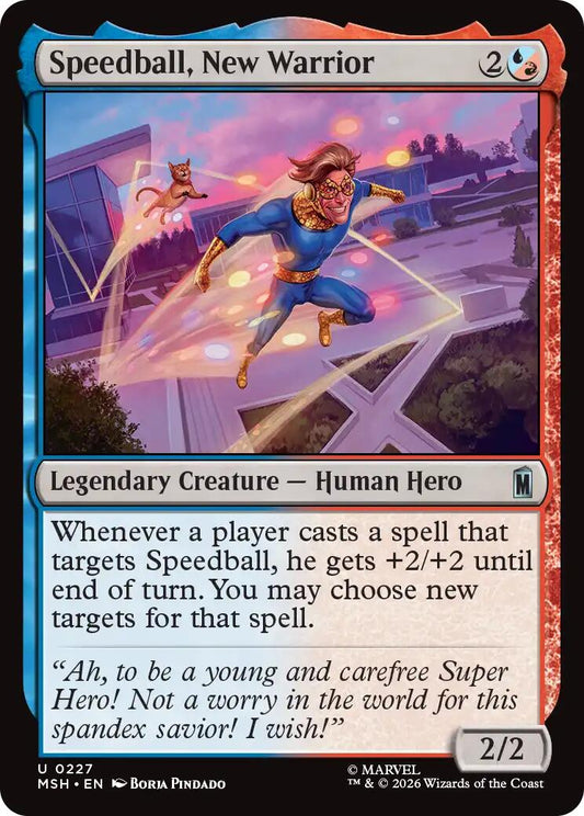 Speedball, New Warrior
