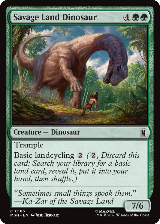 Savage Land Dinosaur