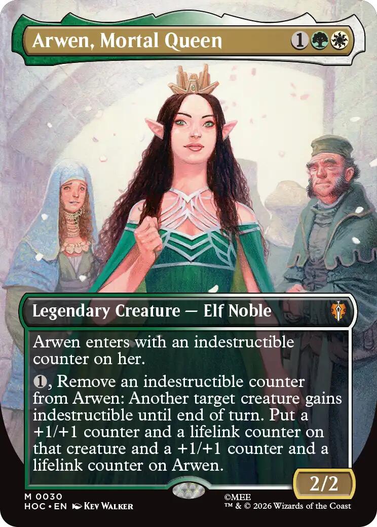 Arwen, Mortal Queen (Borderless)