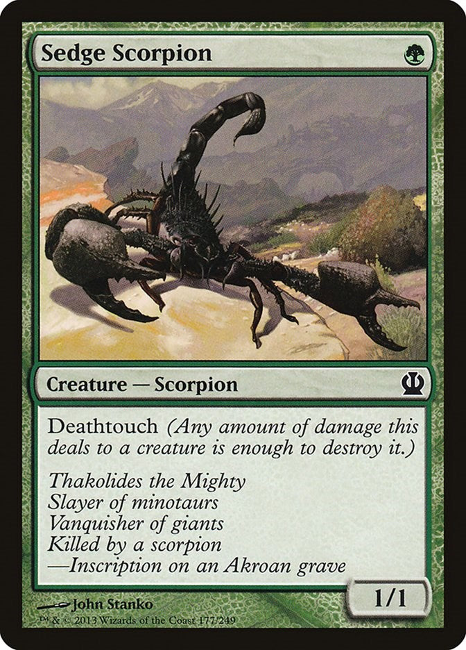 Sedge Scorpion [THS - 177]
