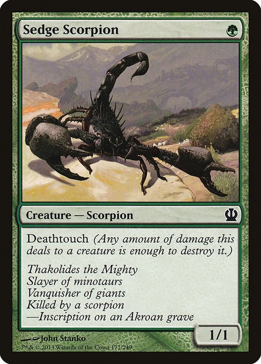 Sedge Scorpion [THS - 177]
