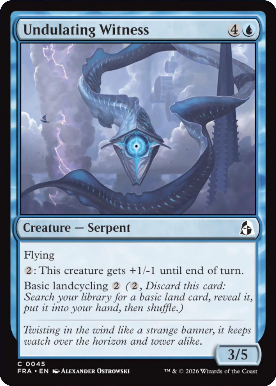 Undulating Witness