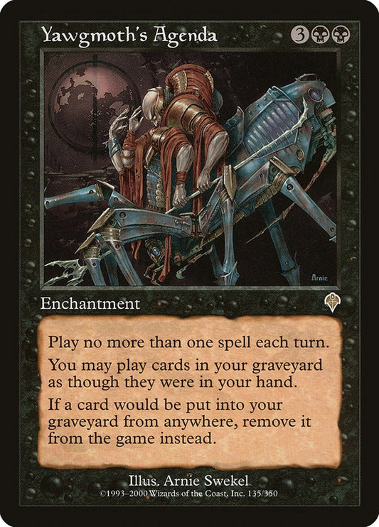 Yawgmoth's Agenda [INV - 135]