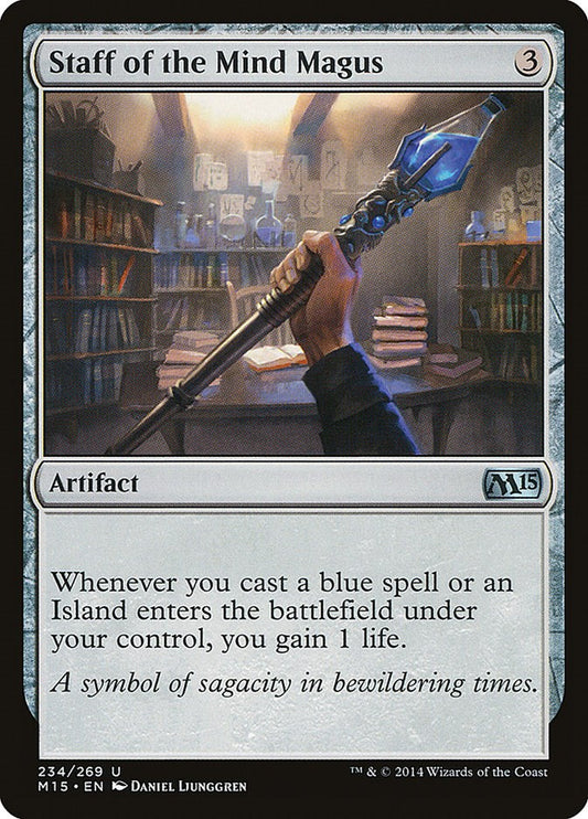 Staff of the Mind Magus [M15 - 234]