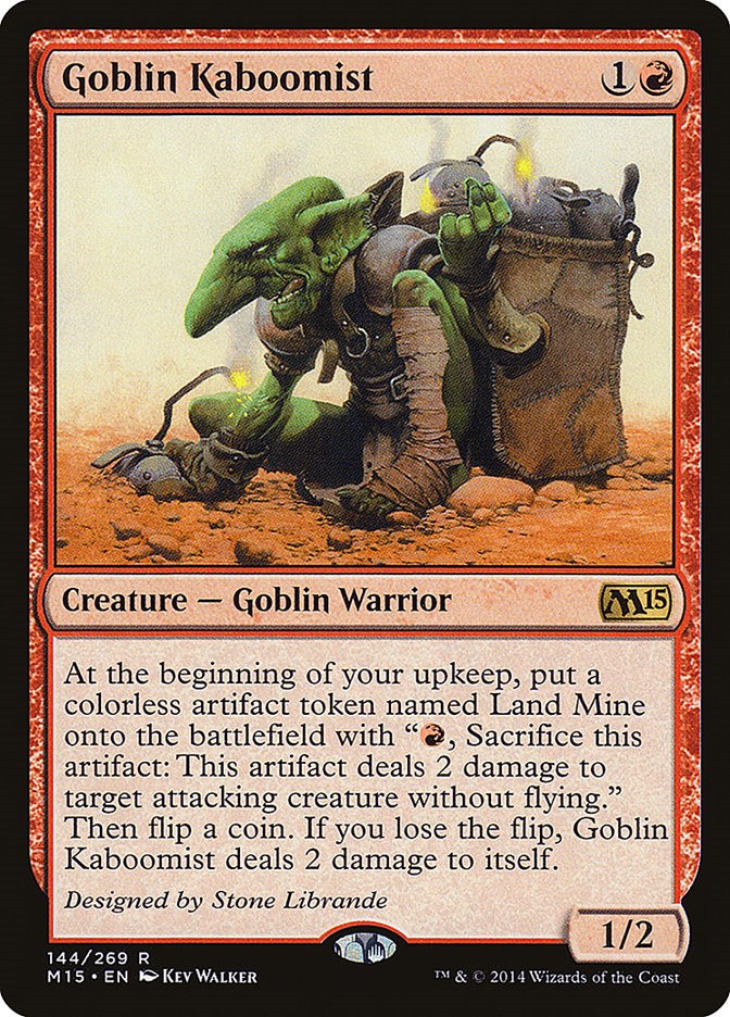 Goblin Kaboomist [M15 - 144]